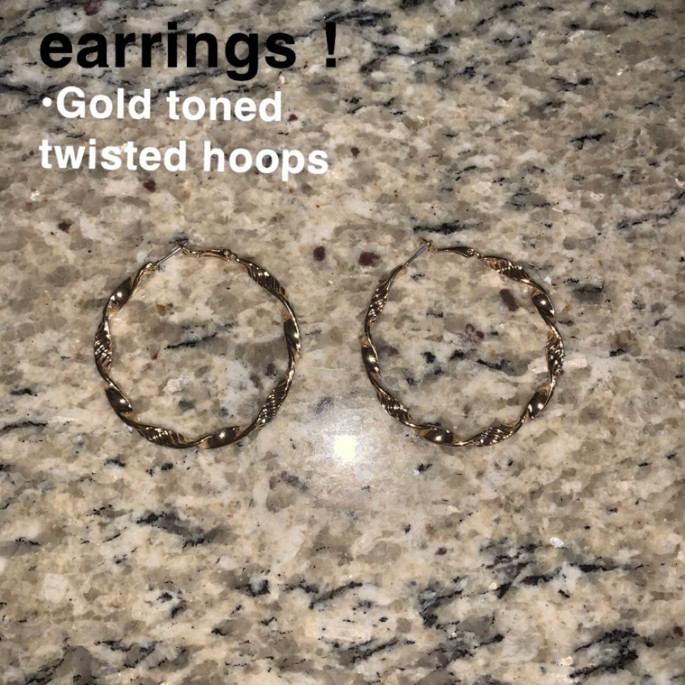 earring hoops! 💛